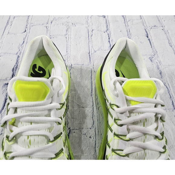 Nike Air Max 2015 MENS SIZE 10 Running Shoes White Volt Green 698902 107 - Picture 5 of 14